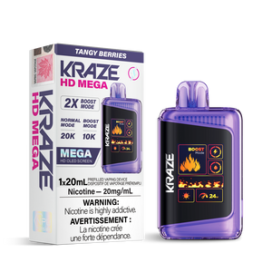 Kraze HD Mega - Tangy Berries 20mg