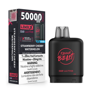 Level X G2 Ultra Pod 50K 20ML - Strawberry Cherry Watermelon Iced 20mg
