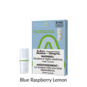 Allo Sync Blue Raspberry Lemon Pods