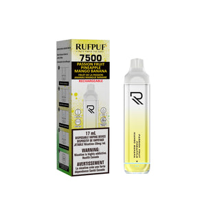 RufPuf 7500 Passion Fruit Pineapple Mango Banana 20mg
