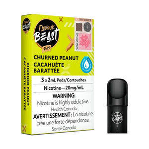 Flavour Beast Pod Pack - Churned Peanut 20MG (3/PK)